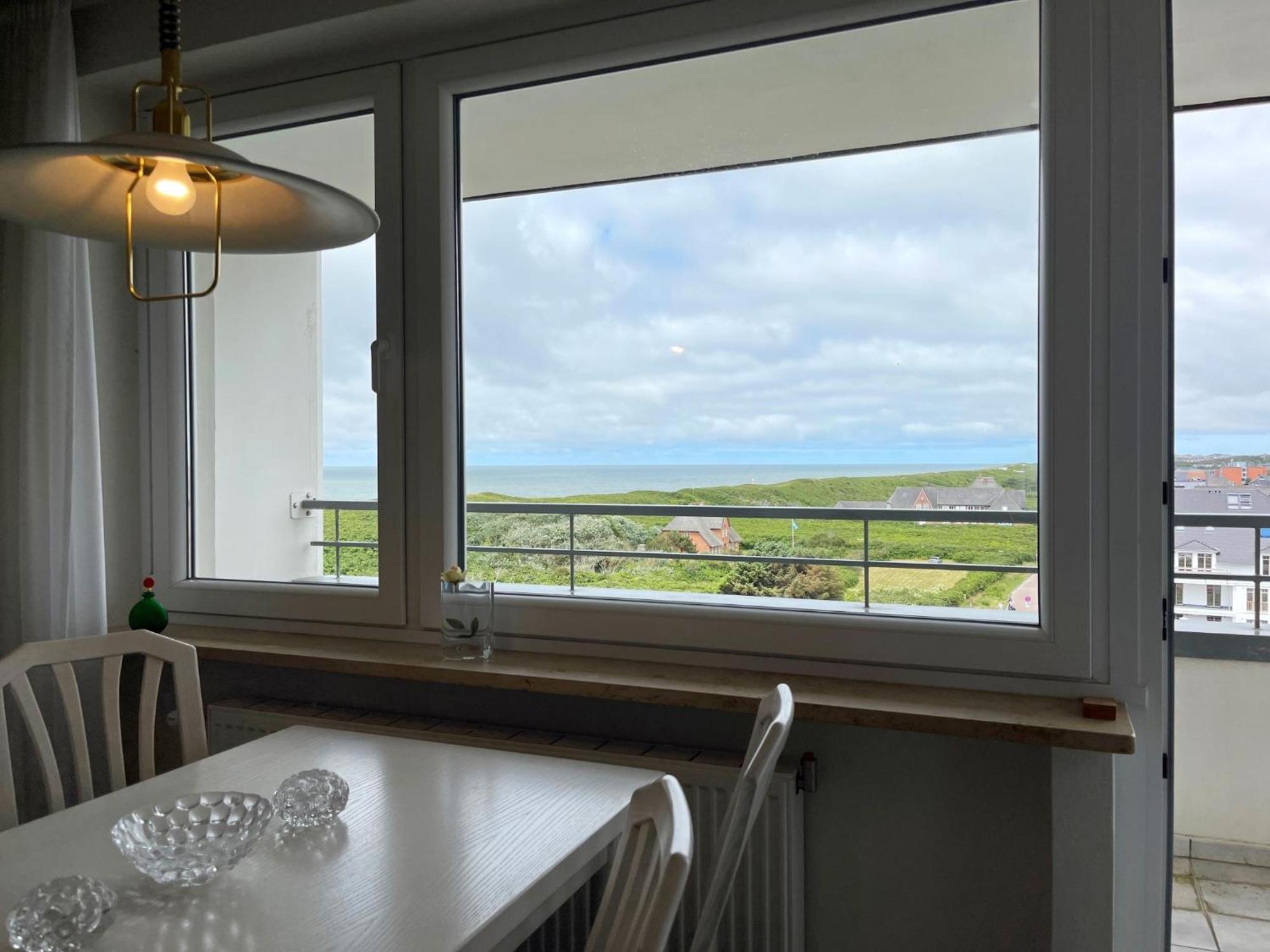 Ferienwohnung In Westerland Mit Meerblick Und Balkon Exterior foto